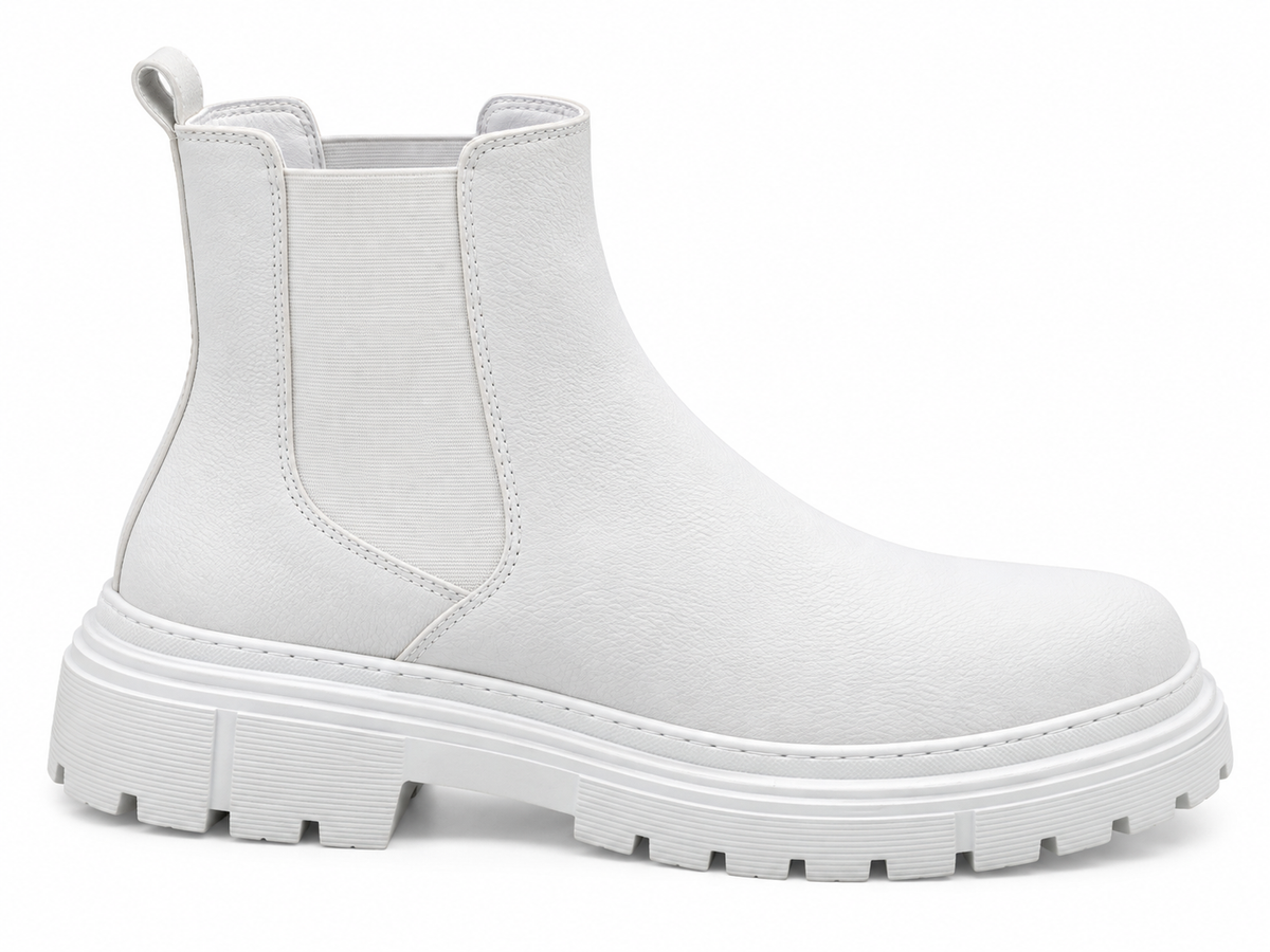 Beyaz Chelsea Bot (+5 CM)